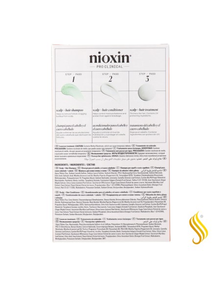 Wella Nioxin Trial Kit Sist 4 Progressed Thinning
