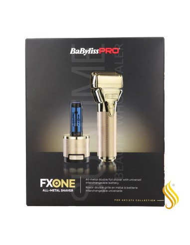 Babyliss Pro Máquina Fxone Gold Foil All-Metal Afeitadora