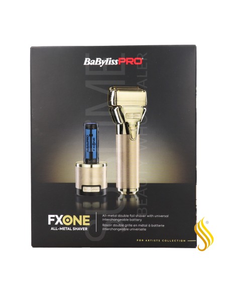 Babyliss Pro Máquina Fxone Gold Foil All-Metal Afeitadora
