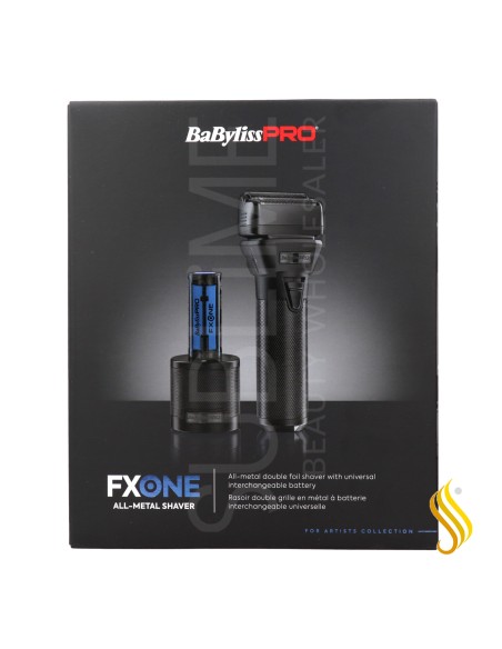 Babyliss Pro Maquina Fxone Black Foil All-Metal Afeitadora