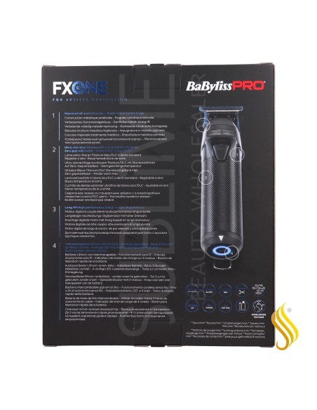 Babyliss Pro Machine Fxone Black Squelette entièrement métallique