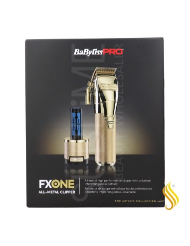 Tondeuse entièrement métallique Babyliss Pro Machine Fxone Gold