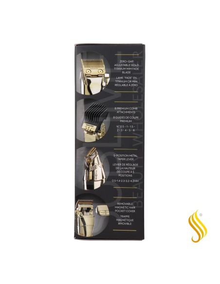 Tondeuse entièrement métallique Babyliss Pro Machine Fxone Gold