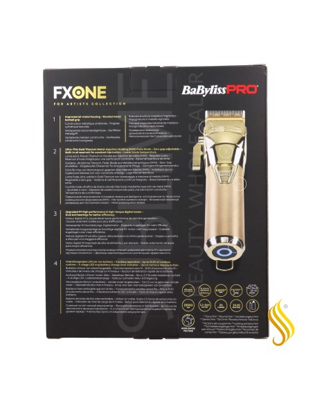 Tondeuse entièrement métallique Babyliss Pro Machine Fxone Gold