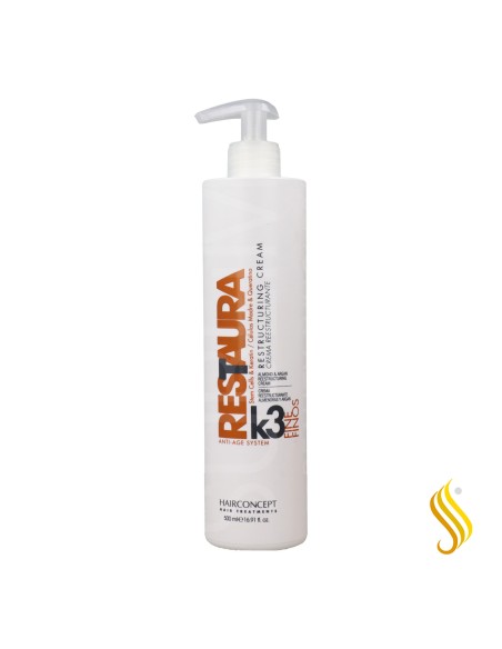 Hairconcept Restaura K - Creme Antiidade Finas - Passo 3 500 ml