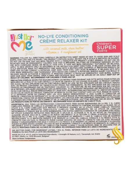 Soft & Beautiful Just For Me Relaxer Kit Super