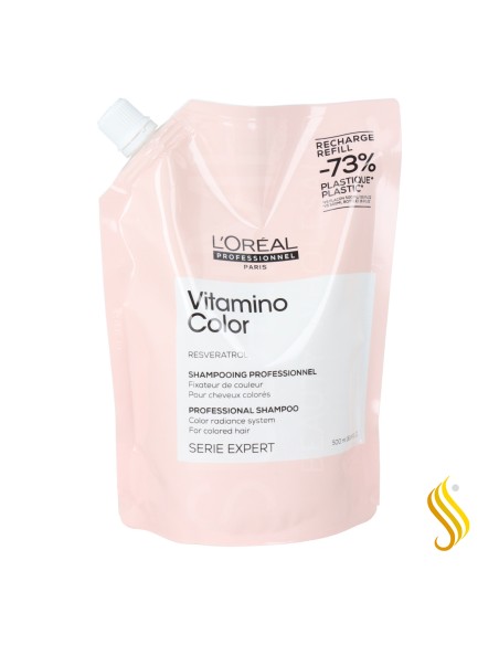 Loreal Expert Vitamino Color Recharge Champú 500 ml
