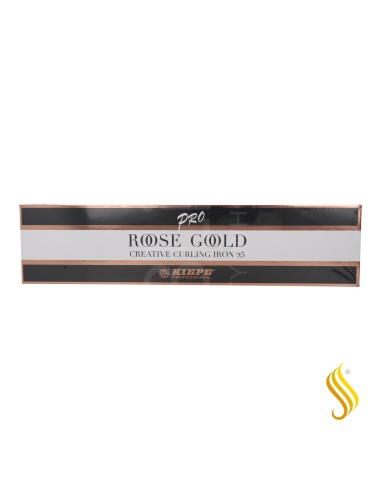 Fer à friser créatif Kiepe Pro Tenacilla Rose Gold 25 mm