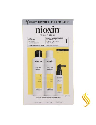 Wella Nioxin Trial Kit (1) Scalp/Hair Light Thinning