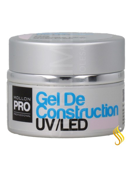 Mollon Pro Gel de Construction 15 ml Rose Délicat 09