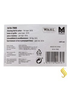 Wahl Lamina + Lame Super Close (3616-7000)