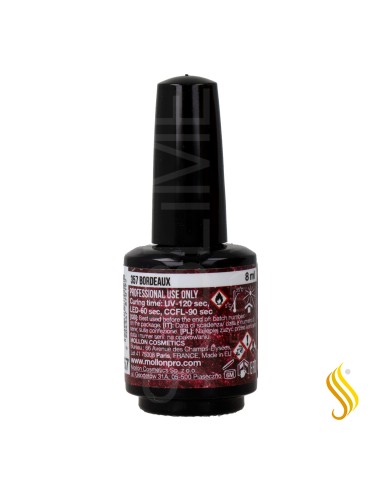 Mollon Pro Hybrid Shine Color Coat 8 Ml Bordeaux 357