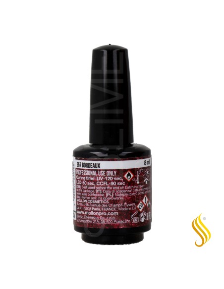 Mollon Pro Hybrid Shine Color Coat 8 Ml Bordeaux 357