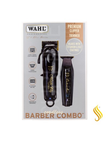 Máquina combinada de barbeiro sem fio Wahl