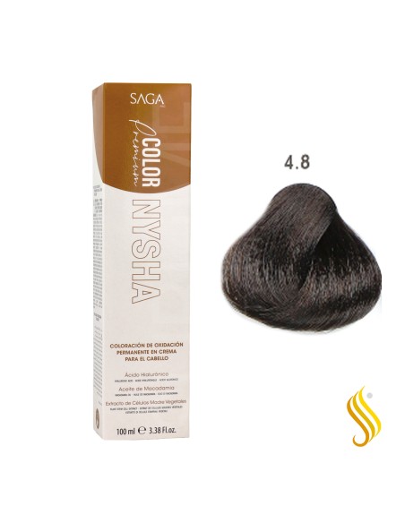 Saga Nysha Color Premium Color 4.8 100 ml