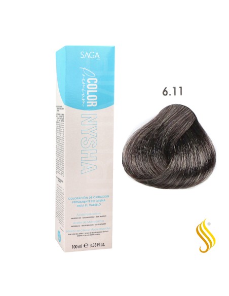 Saga Nysha Color Premium Color 6.11 100 ml