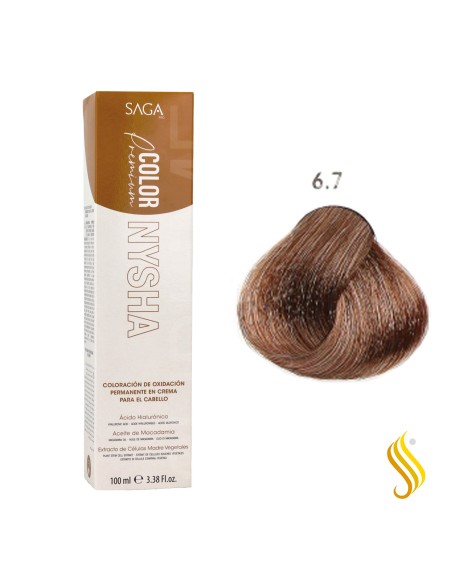 Saga Nysha Color Premium Color 6.7 100 ml