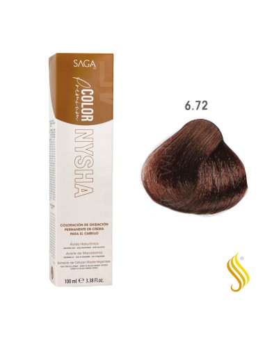 Saga Nysha Color Premium Color 6.72 100 ml