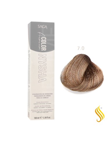Saga Nysha Color Premium Color 7.0 100 ml