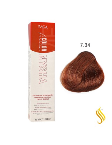 Saga Nysha Color Premium Color 7.34 100 ml