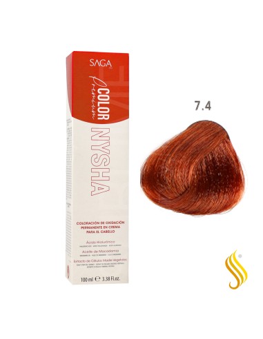 Saga Nysha Color Premium Color 7.4 100 ml