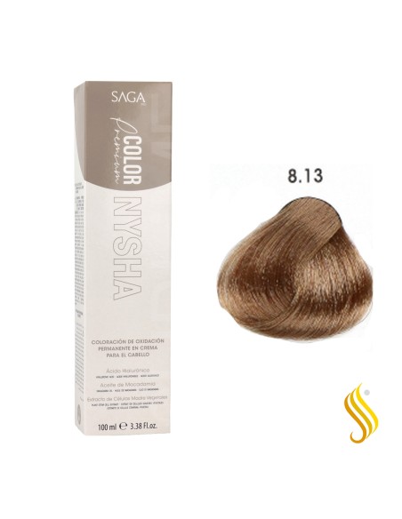 Saga Nysha Color Premium Color 8.13 100 ml