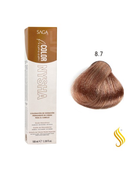 Saga Nysha Color Premium Color 8.7 100 ml