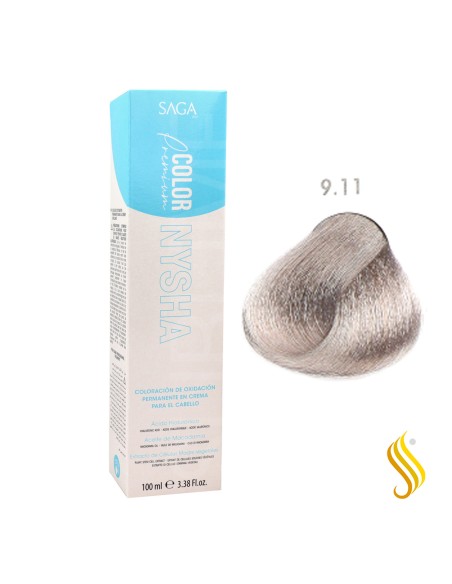 Saga Nysha Color Premium Color 9.11 100 ml