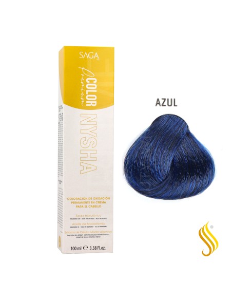 Saga Nysha Color Premium Color Booster Azul 100 ml