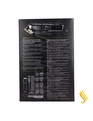 Wahl Black Magic Clip sem fio 5 estrelas