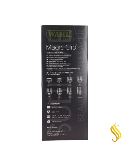 Wahl Black Magic Clip sem fio 5 estrelas