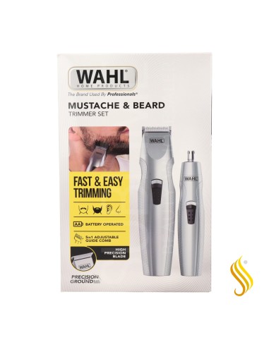 Tondeuse à batterie pour moustache et barbe Wahl