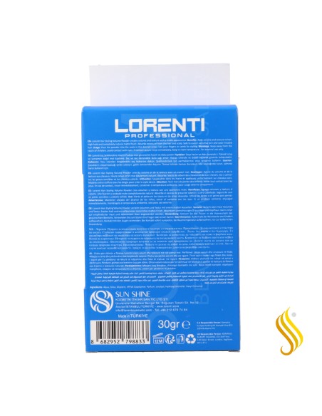 Lorenti Hair Styling Volume Powder L3 Strong Hold 30 gr