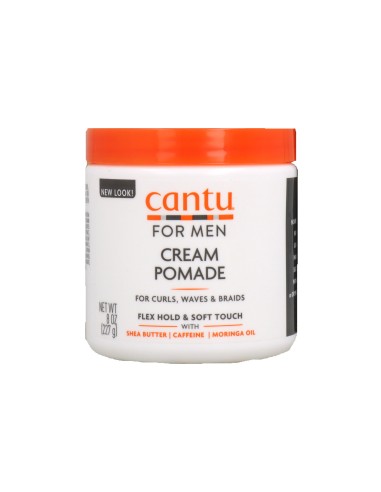 Cantu Shea Butter Men'S Cream Pomade 8Oz/227G