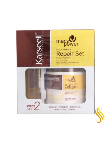 Karseell Repair Set Collageno Mascarilla+Essence Oil (500 ml + 50 ml)