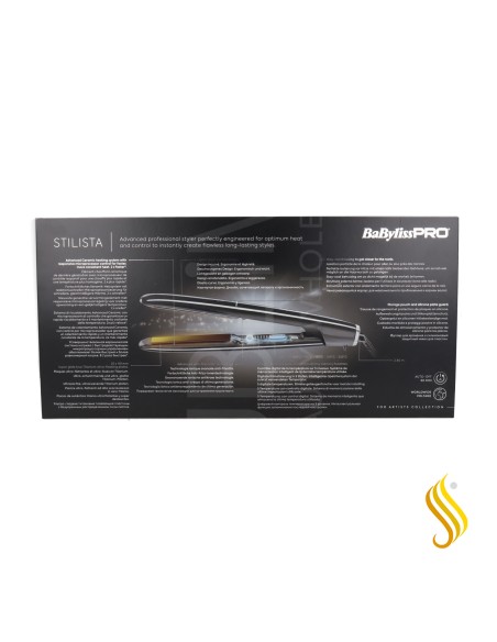 Babyliss Stilista Alisador Preto e Prata