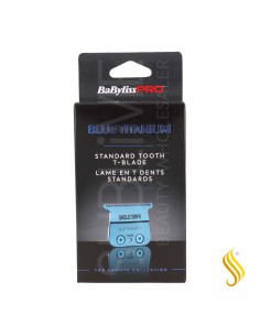 Lame de rechange en T Skeletonfx Mim Blue Titanium Babyliss Pro Fx707Ble