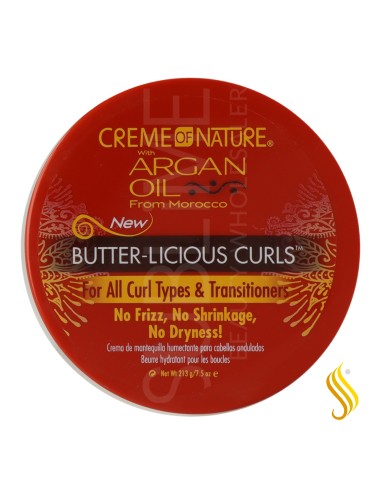 Creme Of Nature Argan Oil Butter Licious Curls 212 Gr