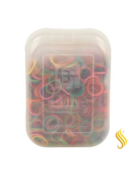 Beauty Town Natural Elastic Rubber Assorted/Multi 1000U (01052)