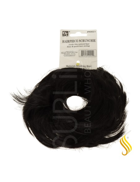 Beauty Town Hair Professional Scrunchie Black (40021)