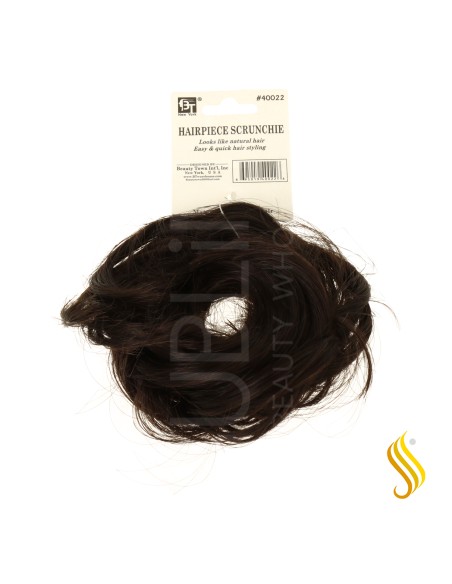 Beauty Town Hair Professional Scrunchie Natural Black (40022)