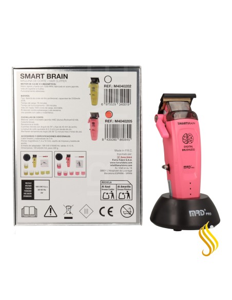 Tondeuse de finition Fame Mrd Pro Clipper Smart Brain Rose