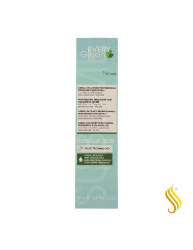 Dikson Every Green Color Plex 9.1 – Rubio Clarísimo Ceniza 100 ml