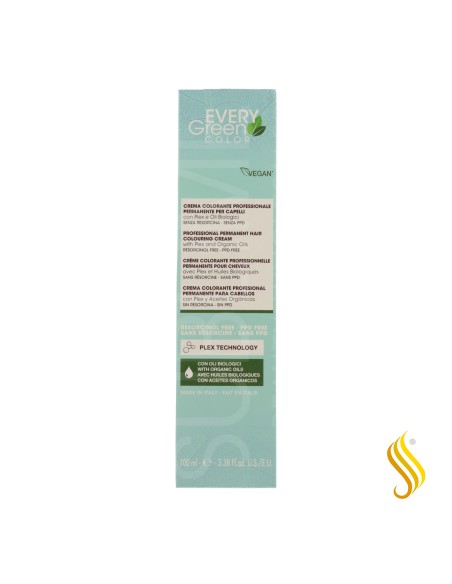 Dikson Every Green Color Plex 9.1 – Rubio Clarísimo Ceniza 100 ml