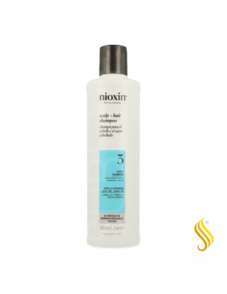 Wella Nioxin Sys3 Shampoo for Colored, Dry, and Damaged Hair 300ml