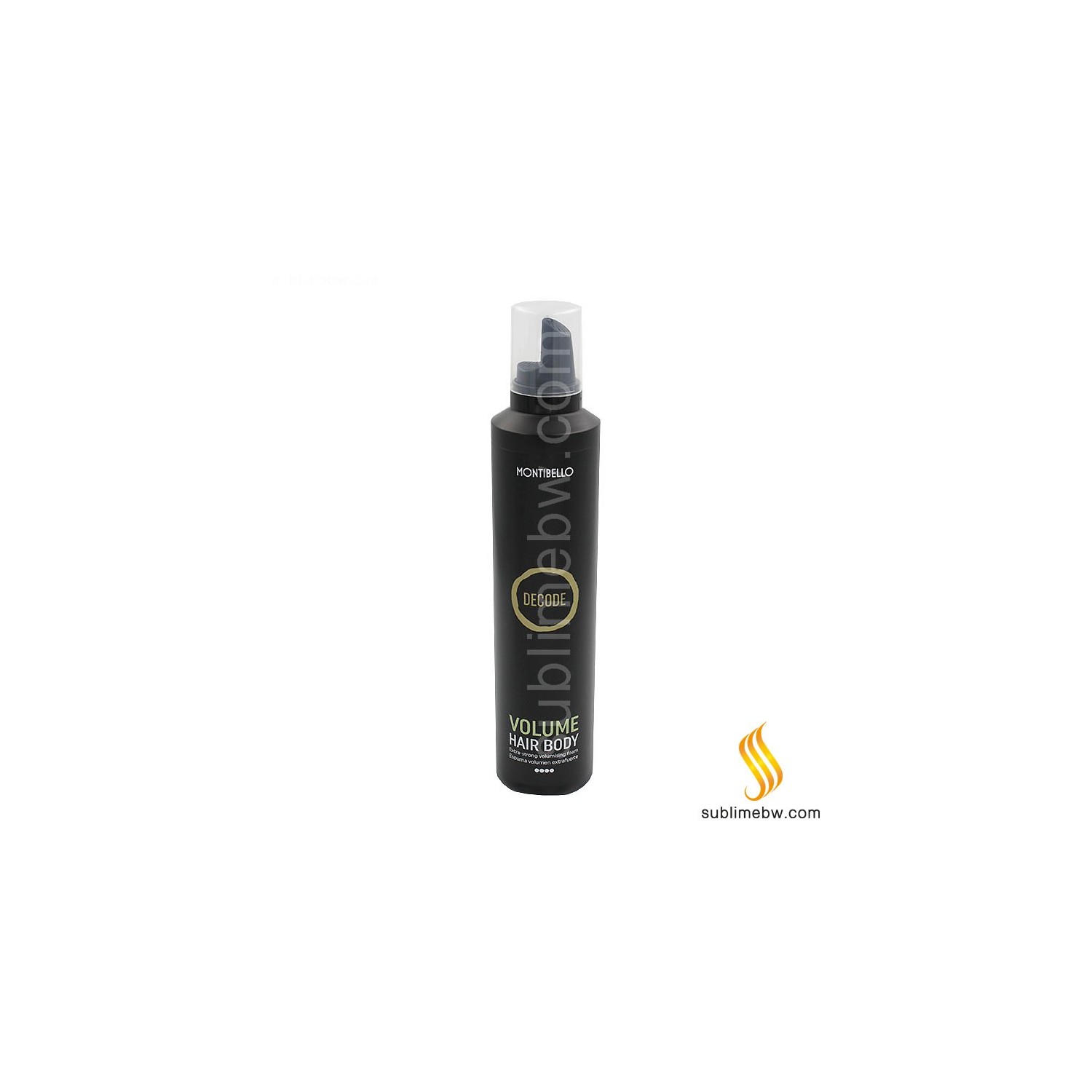 Montibello Decode Volume Hair Body Mousse 300 Ml (extra Strong)