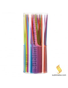 Eurostil Peine Bote 60u Peines Colores 423 (03251)