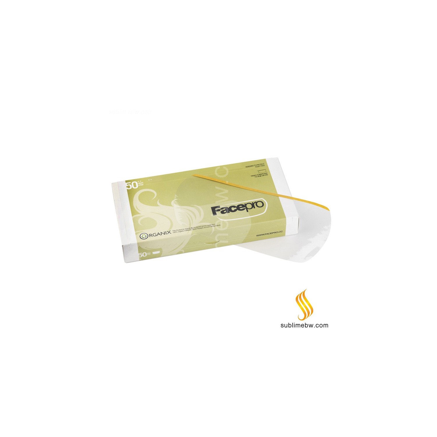 Eurostil Protecteur Facial Face Pro Organic 50u (04480)