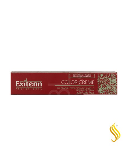 Exitenn Color Creme 60ml, Cor 723 Rubio Medio Baige Dourado