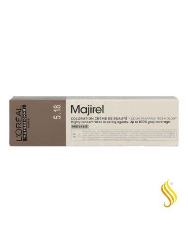 Loreal Majirel Cool Brown 5.18 60Ml